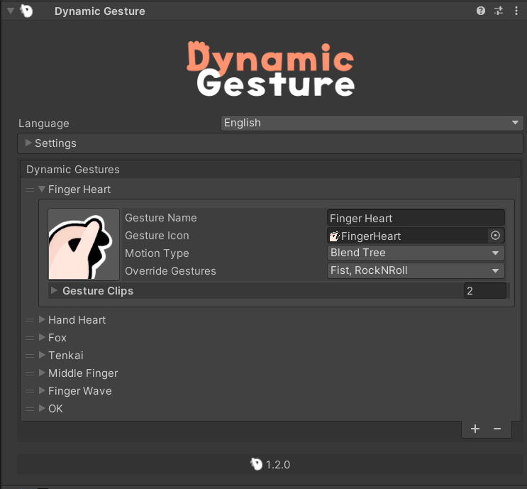 Dynamic Gesture Component